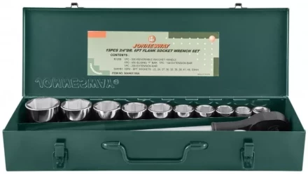 Набор головок торцевых 3/4"DR 22-50мм 15предметов Jonnesway S04Н6115SA 47229 купить в Надыме