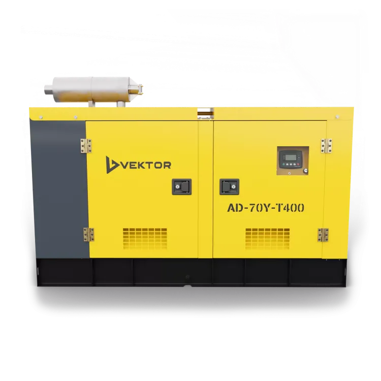 Дизельный генератор Vektor AD-70Y-T400 в шумозащитном кожухе с АВР купить в Надыме
