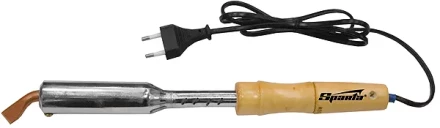 Паяльник электрика с деревянной ручкой SPARTA 100 Вт (220В) 913155 купить в Надыме