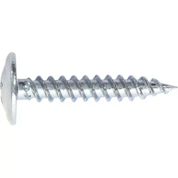 Саморезы 4,2 х 75 с прессшайбой PH №2 острый наконечник оцинкованные 3000 шт в коробке Шурупь 48725