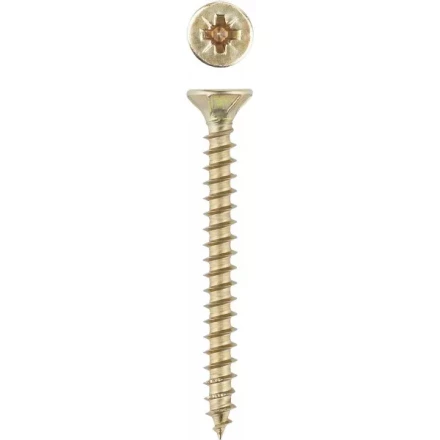 Шурупы ЗУБР "ПРОФЕССИОНАЛ" для твердых пород дерева, хроматированные, 4.0x40мм, 300шт 4-300401-40-040 купить в Надыме