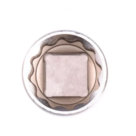 Головка торцевая 22 мм двенадцатигранная CrV под квадрат 1/2 хромированная Stels 13668 купить в Надыме