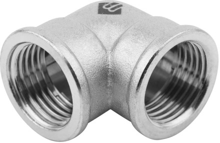 Уголок ЗУБР &quot;ЭКСПЕРТ&quot;, никелированная латунь, г/г, 1/2&quot; 51271-G/G-1/2 купить в Надыме
