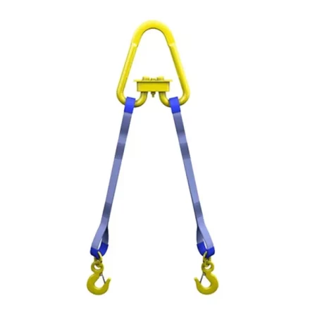 Строп текстильный двухветвевой 2СТ 0.63 т L=3 м РА 60 мм Звено РТ-3 купить в Надыме