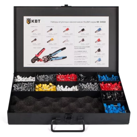 Наборы втулочных наконечников М-3450-0 КВТ купить в Надыме