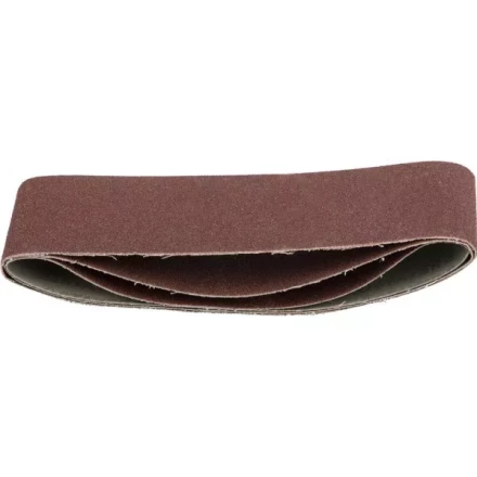 Лента STAYER "MASTER" шлифовальная универсальная бесконечная на тканевой основе, для ЛШМ, P80, 75х533мм, 3шт 35442-080 купить в Надыме