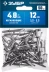 ЗУБР 4.8 x 12 мм, 50 шт, нержавеющие заклепки, Профессионал (313166-48-12) купить в Надыме