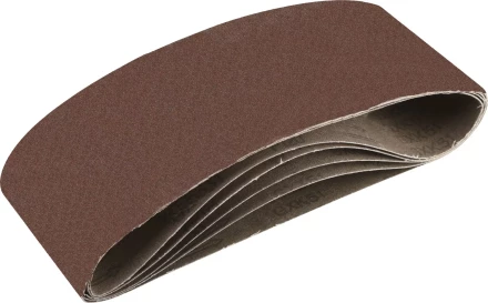 Лента шлифовальная бесконечная ЗУБР "СТАНДАРТ" на тканевой основе, для ЛШМ, P120, 100х610мм, 5 шт 35343-120 купить в Надыме