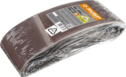 Лента шлифовальная бесконечная ЗУБР "СТАНДАРТ" на тканевой основе, для ЛШМ, P120, 100х610мм, 5 шт 35343-120 купить в Надыме