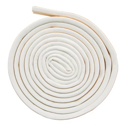 Уплотнитель резиновый, 6 м, профиль "D", белый Сибртех 88915 купить в Надыме