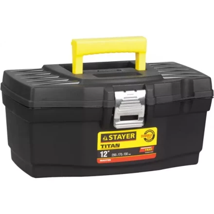 Ящик для инструмента "TITAN-12" пластиковый, STAYER 38016-12 купить в Надыме