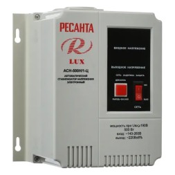 Стабилизатор напряжения Ресанта АСН-500Н/1-Ц LUX 63/6/39