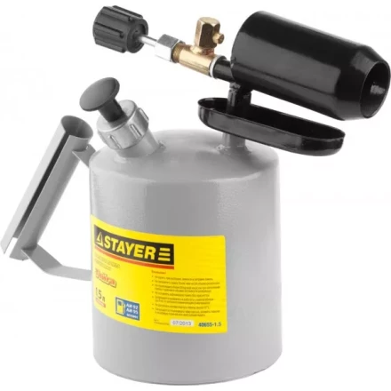 Лампа STAYER "PROFI" паяльная, стальная, 1,5л 40655-1.5 купить в Надыме