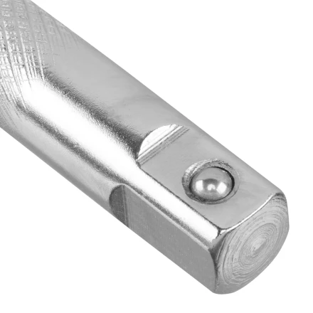 Вороток Г-образный, 250*50 мм, квадрат 1/2", CrV, матовый хром Denzel 14063 купить в Надыме