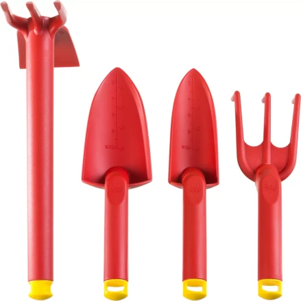 Набор GRINDA: Совок посадочный широкий, совок посадочный узкий, рыхлитель, мотыга-рыхлитель с нейлоновым корпусом, 4 предмета 421360-H4 купить в Надыме