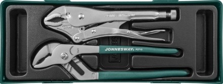 Комплект P2710ST переставные клещи Р2710 и струбцины P32M10A 2 предмета  Jonnesway 48190 купить в Надыме
