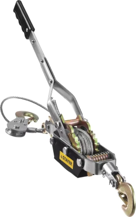 Лебедка STAYER "MAXPull" рычажная, тросовая, 4т/3м 4310-4 купить в Надыме