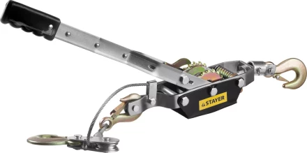 Лебедка STAYER "MAXPull" рычажная, тросовая, 4т/3м 4310-4 купить в Надыме