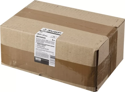 Винт ЗУБР "МАСТЕР" DIN 965, класс прочности 4.8, оцинкованный, M3x12мм, 5кг 303110-03-012 купить в Надыме