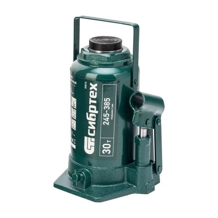 Домкрат гидравлический бутылочный Сибртех 50810, 30 т, 245-385 мм купить в Надыме