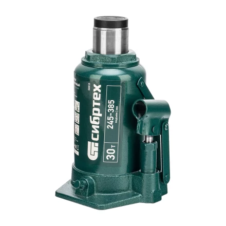 Домкрат гидравлический бутылочный Сибртех 50810, 30 т, 245-385 мм купить в Надыме