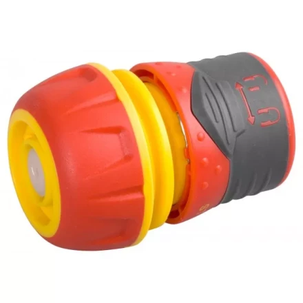 Соединитель GRINDA "Premium" с автостопом и запирающим механизмом, пластмассовый с TPR, 3/4" 8-426432 купить в Надыме