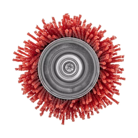 Щетка для дрели Denzel, 65 мм, Чашка, со шпилькой, нейлоновая щетина, 74435 купить в Надыме