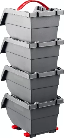 Набор лотков "Clickbin", 0,45 л, KETER 38065-K4 купить в Надыме