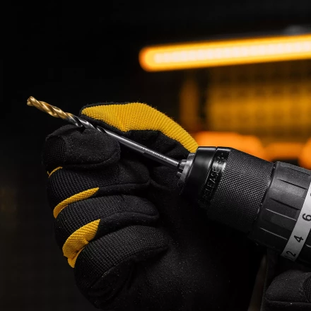 Сверло спиральное по металлу Denzel 5,5 x 93мм, Р6М5, Golden Tip, многогранная заточка, 718277 купить в Надыме