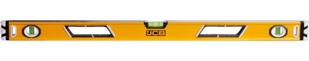 Уровень JCB коробчатый, магнитный, 2 фрезерованные базовые поверхности, 3 ампулы, крашенный, с ручками, 0,5мм/м, 90см JBL004 купить в Надыме