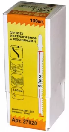 Пилка для электролобзика T234 X PROGR HCS 1шт/100 Энкор 27020 купить в Надыме