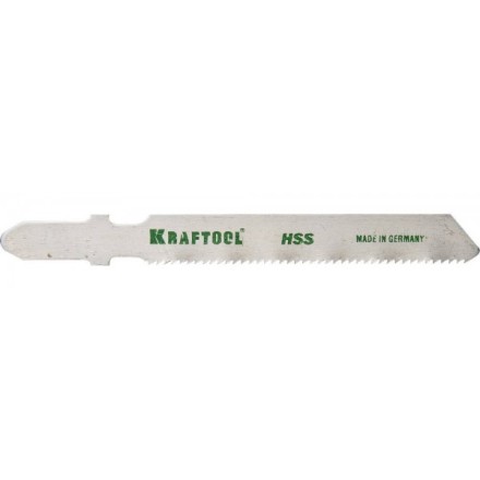 Полотна KRAFTOOL, T118A, для эл/лобзика, HSS, по металлу (1,5-2мм), EU-хвост., шаг 1,2мм, 55мм, 2шт 159551-1,2 купить в Надыме
