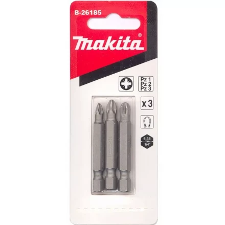 Биты Makita PZ1,2,3 50мм 3шт (B-26185) купить в Надыме