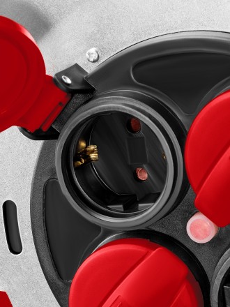 Силовые удлинители на стальной катушке  HEAVY DUTY 4.0, кабель КГ 3х2,5 кв мм 55086-50 купить в Надыме