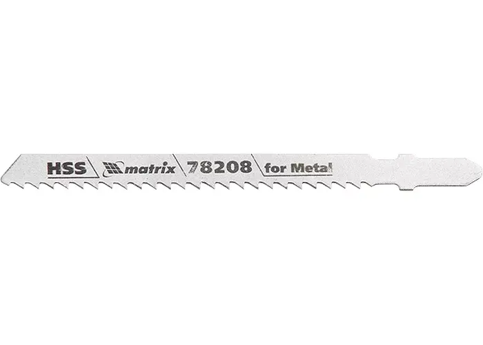 Полотна для электролобзика по металлу 3 шт T127D 75 х 3мм HSS MATRIX Professional 78208 купить в Надыме