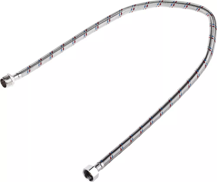 Подводка гибкая STAYER для воды, оплетка из нержавеющей стали, г/ш 1/2" - 0,8м 51015-G/S-080 купить в Надыме