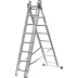 Лестница ЗУБР универсальная, трехсекционная со стабилизатором, 8 ступеней 38831-08 купить в Надыме