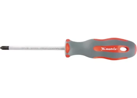 Отвертка Profi PZ3 х 150 мм SVСM двухкомпонентная рукоятка Matrix 11952 купить в Надыме