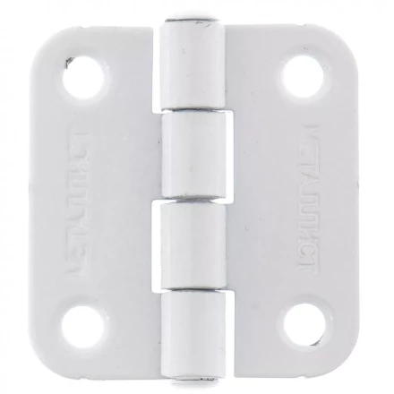 Петля накладная ПН5-40 белая 4 шт Россия 91559 купить в Надыме