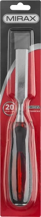 Стамеска MIRAX с двухкомпонентной прозрачной рукояткой, 20мм 1810-20 купить в Надыме
