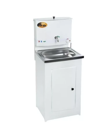 Умывальник дачный с подогревом ЛЮКС Вихрь нержавейка белый купить в Надыме