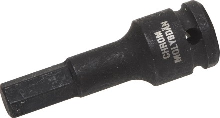 Торцовая головка KRAFTOOL &quot;INDUSTRIE QUALITAT&quot; ударная (1/2&quot;), HEX, Cr-Mo, фосфатированная, H12 27950-12_z01 купить в Надыме