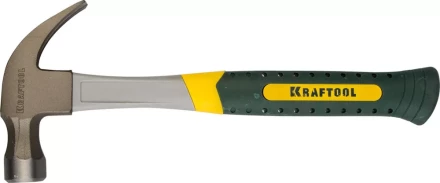 Молоток-гвоздодер 560 г с фиберглассовой рукояткой, KRAFTOOL 20280-560 20280-560 купить в Надыме