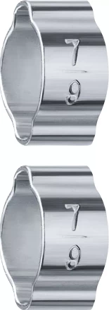 ЗУБР 7 - 9 мм, 2 шт, обжимной хомут, Профессионал (64929-07-09) купить в Надыме