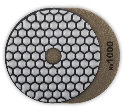 ЗУБР 100 мм, №1000, сухое шлифование, алмазный гибкий шлифовальный круг АГШК, Профессионал (29868-1000) купить в Надыме