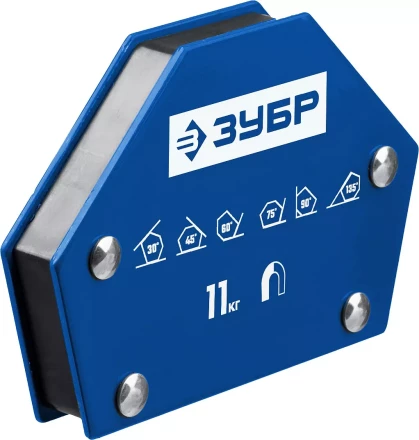 ЗУБР УМ-6, 11 кг, угольник магнитный для сварочных работ, Профессионал (40055-11) купить в Надыме