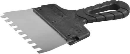 Шпатель ЗУБР "МАСТЕР" ФАСАДНЫЙ, нержавеющее полотно, 150мм, зуб 8х8мм 10078-15-08 купить в Надыме