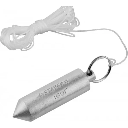 Отвес STAYER &quot;MASTER&quot; строительный со шнуром, 100г 0635-10_z01 купить в Надыме