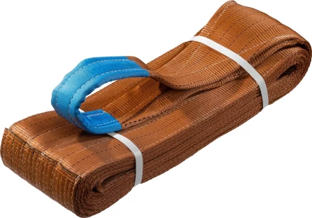 ЗУБР СТП-6/6, коричневый, г/п 6 т, длина 6 м, текстильный петлевой строп (43556-6-6) купить в Надыме