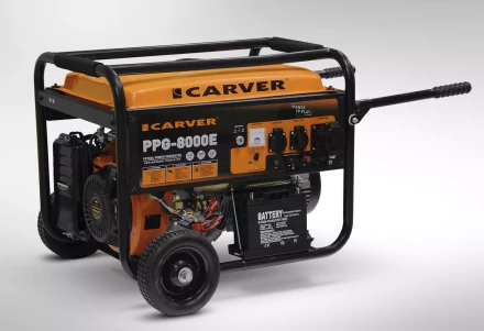 Генератор бензиновый CARVER PPG-8000Е LT-190F купить в Надыме